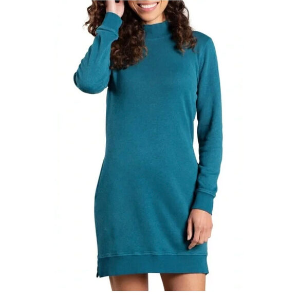 Green Toad&Co Dress Short, Large - Picture 3 of 3